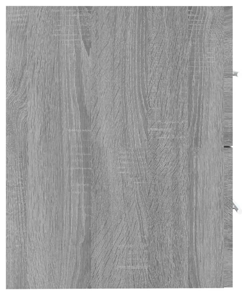 Móvel p/ lavatório 60x38,5x48 cm derivados madeira cinza sonoma
