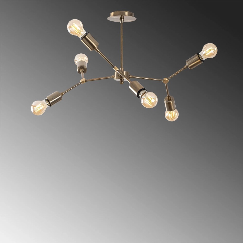 Candeeiro de Teto Sparrow – Vintage – 67 x 67 cm