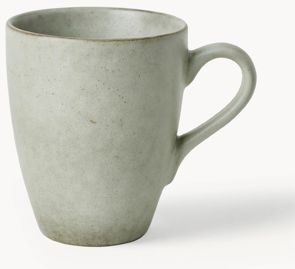 Handmade Mugs Nordic Marsh, 400 ml, Set of 2