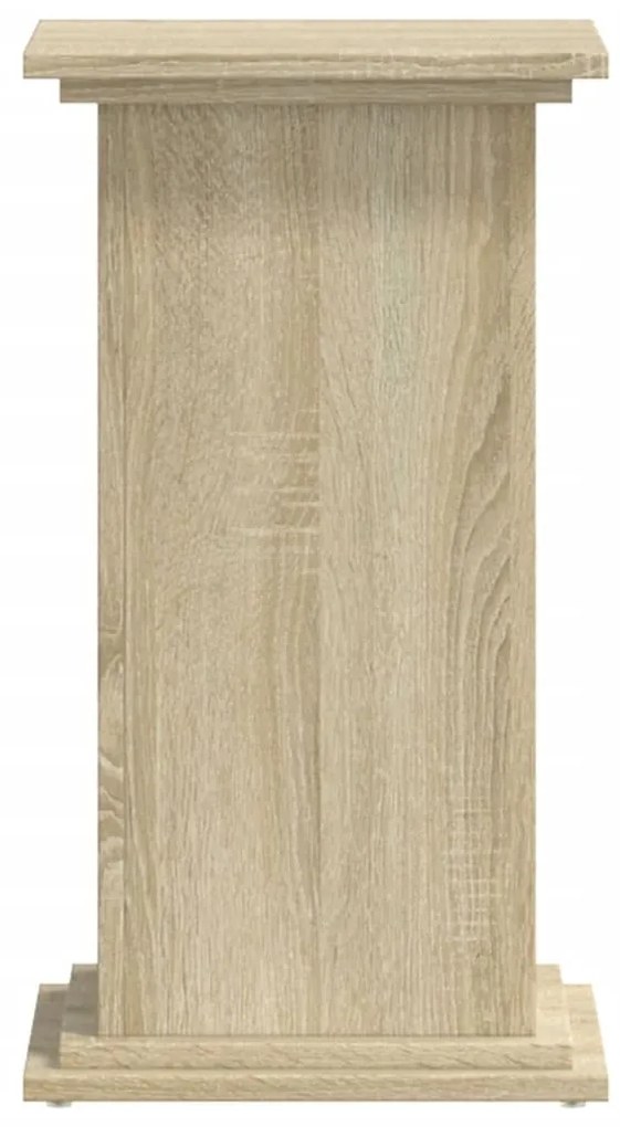 Suporte p/plantas 33x33x60 cm derivados madeira carvalho sonoma
