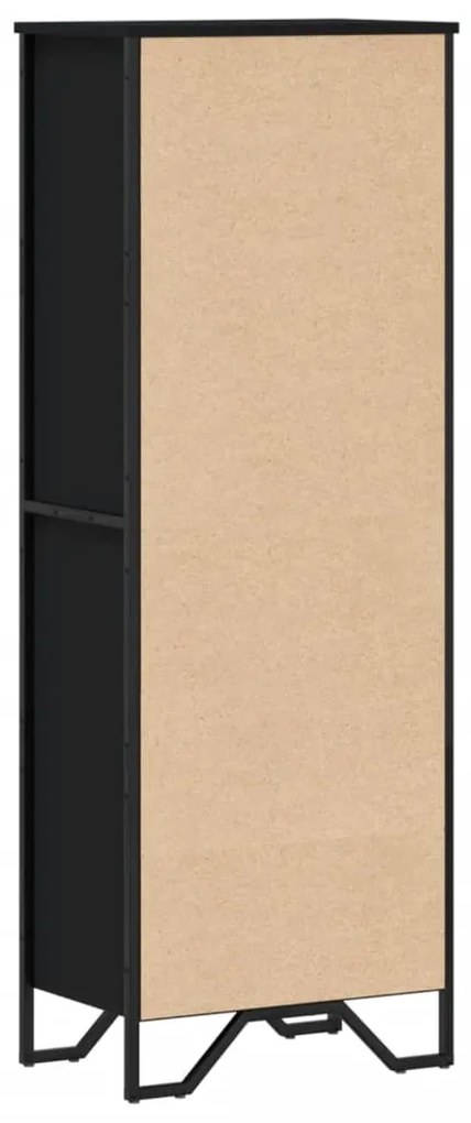 Estante 50x31x137,5 cm derivados de madeira preto