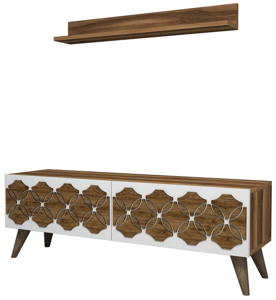 Unidade TV Nisan – Nogueira – 120 x 40 x 31,8 cm