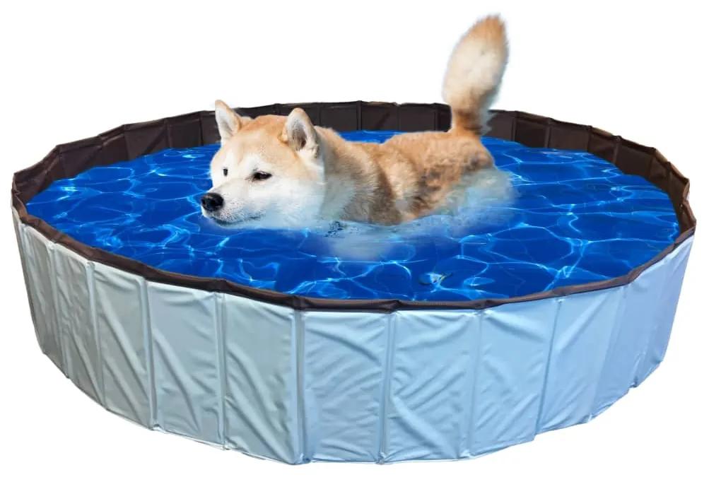 429418 @Pet Dog Swimming Pool 80x20cm S Blue
