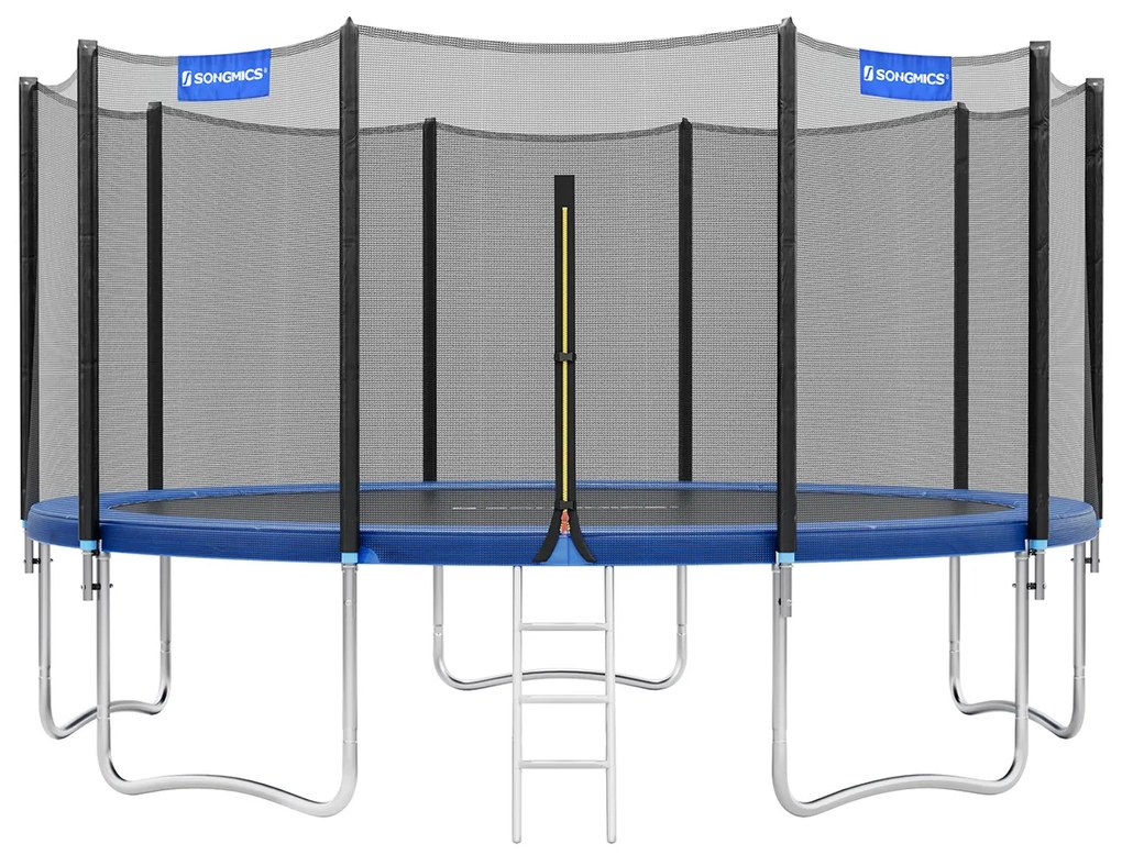 Trampolim com rede segurança Ø 427 cm Azul