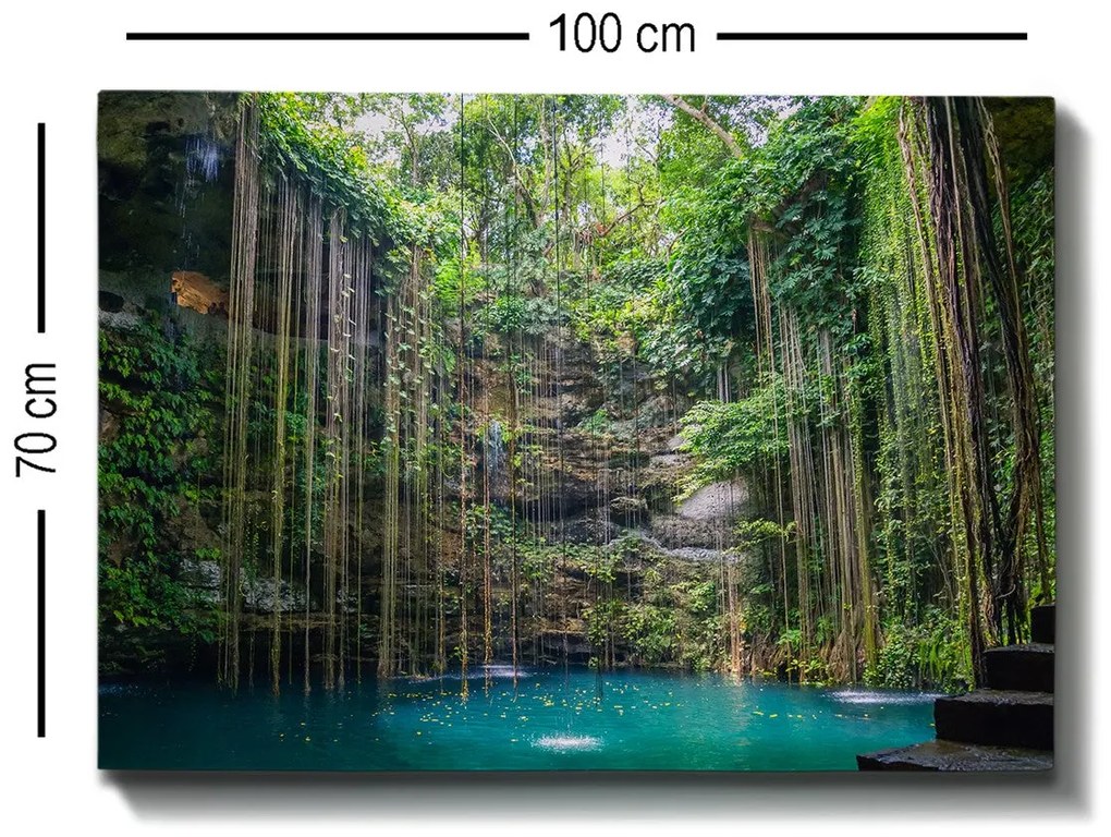 Pintura Decorativa em Tela 1245134968 – Multicolor – 70 x 100 cm