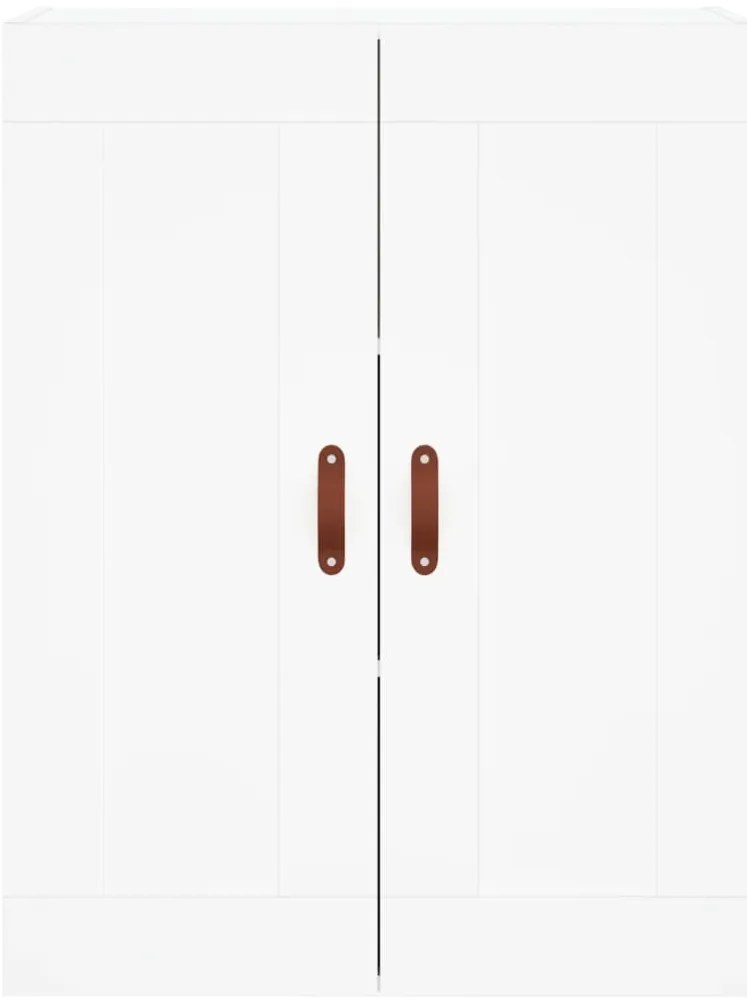 Armário alto 69,5x34x180 cm derivados de madeira branco