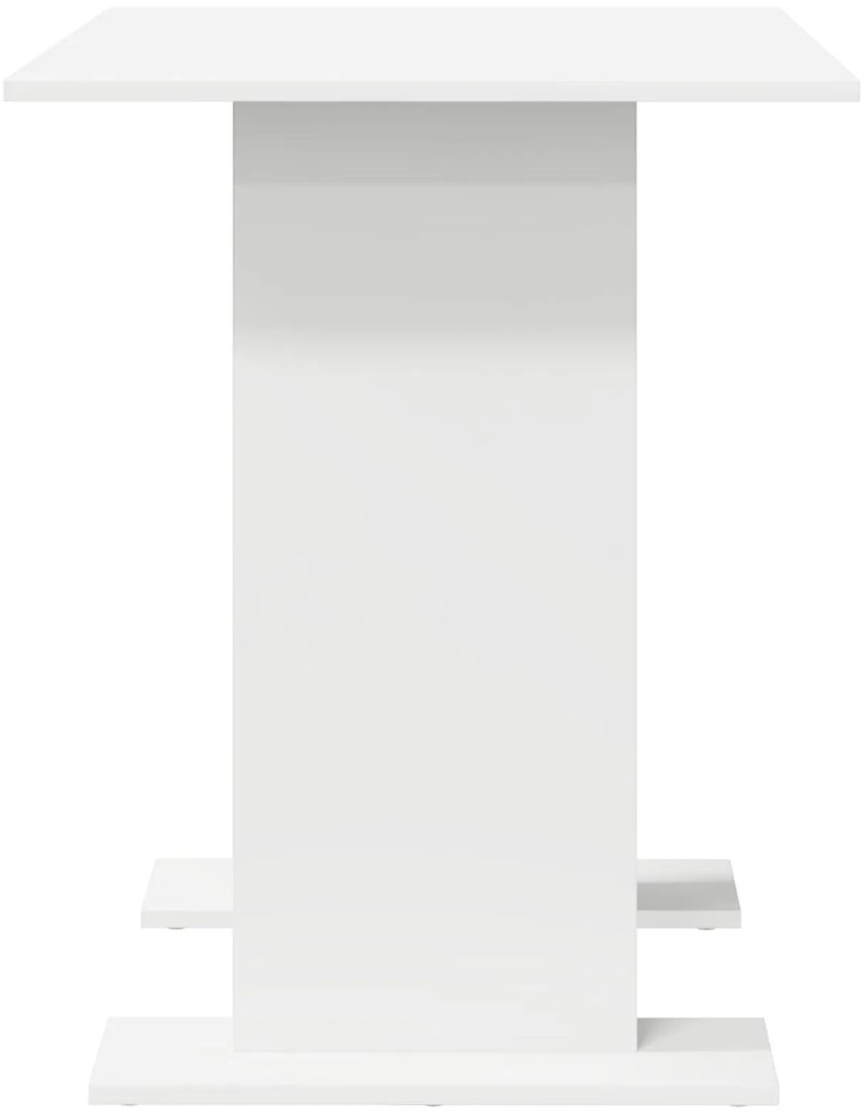 Mesa de Jantar vidaXL Branca 110x60x75 cm Madeira Engenharia