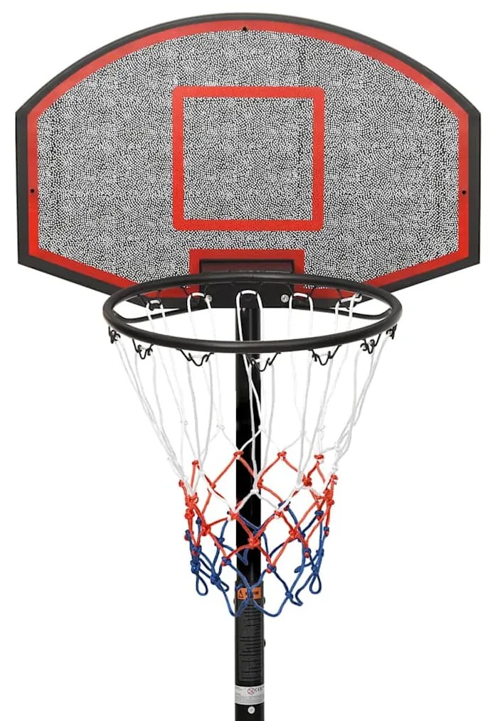 Tabela de basquetebol 216-250 cm polietileno preto
