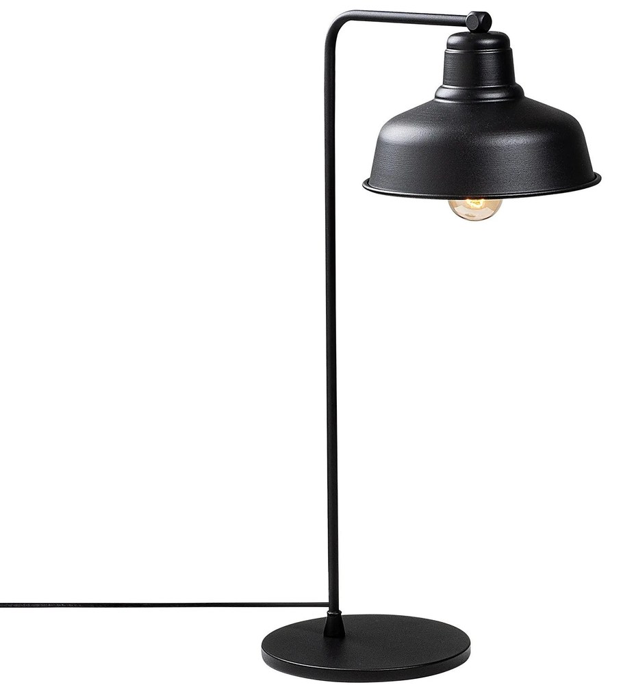 Candeeiro de Mesa Berceste – Preto – 19 x 30 cm