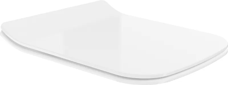 Mexen tampa de sanita slim, queda suave, duroplast, branco brilhante - 39240000
