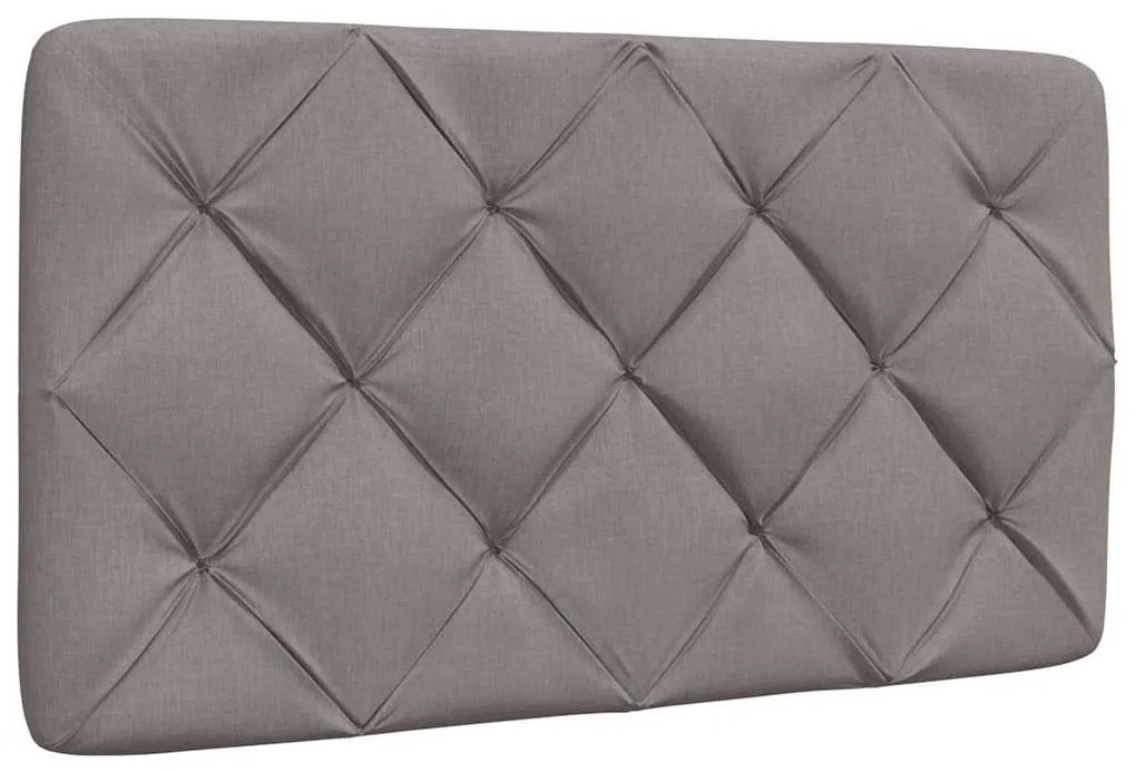 Estrutura de cama com LED sem colchão 80x200 cm tecido