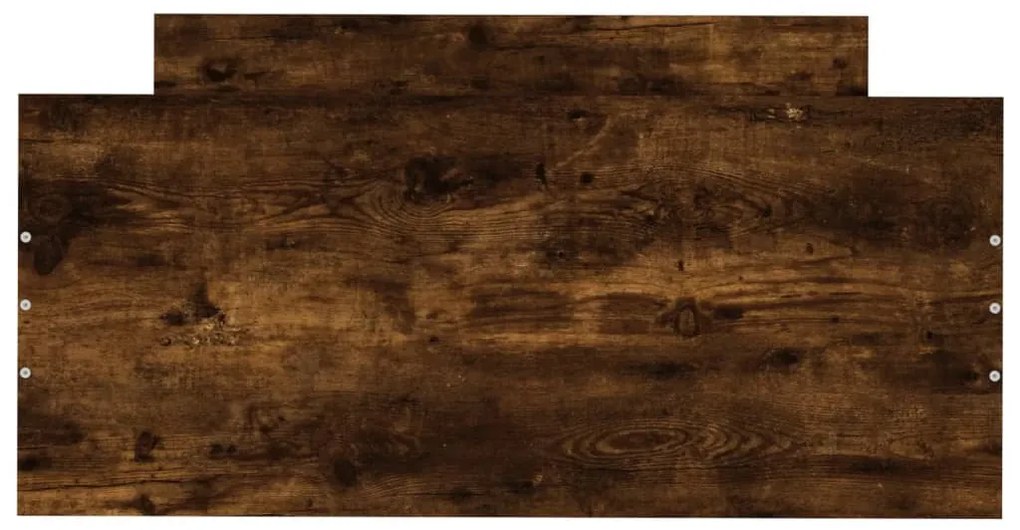 Estrutura de Cama Moona - 90x200 cm - Madeira Rustica - Design Moderno