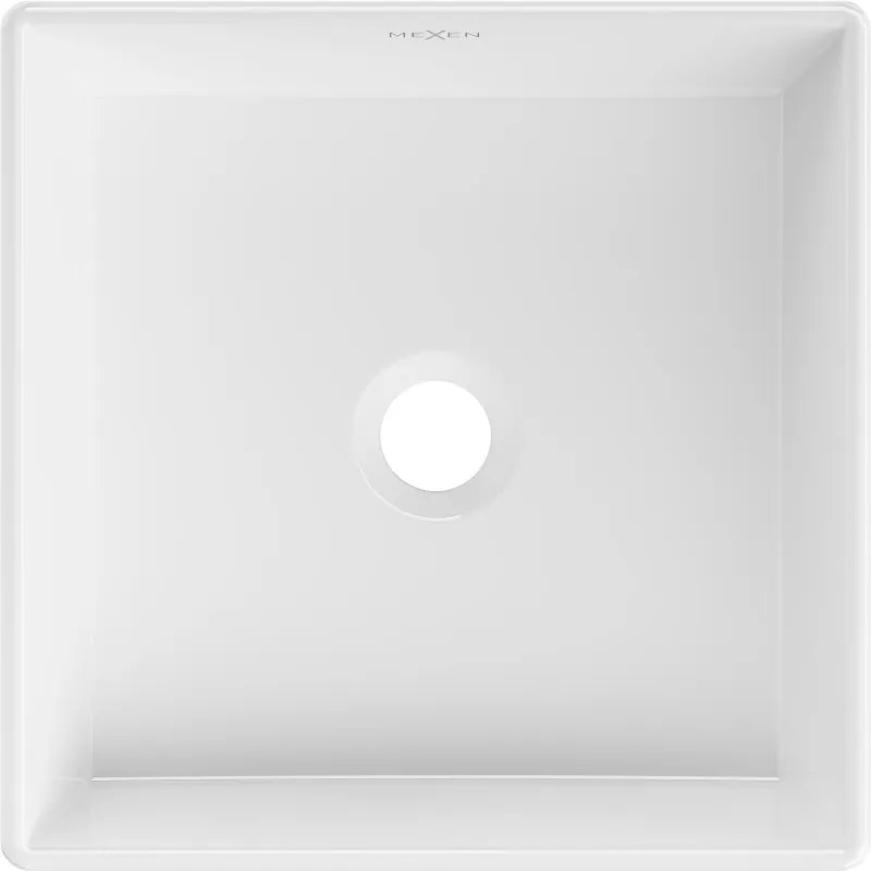 Mexen Goya lavatório de bancada 35 x 35 cm, branco - 22183500