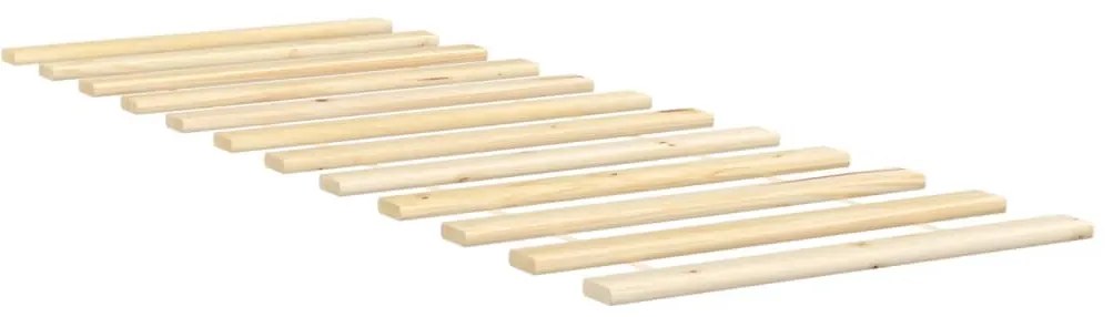 vidaXL Ripas para estrado de cama 70x200 cm madeira de pinho maciça