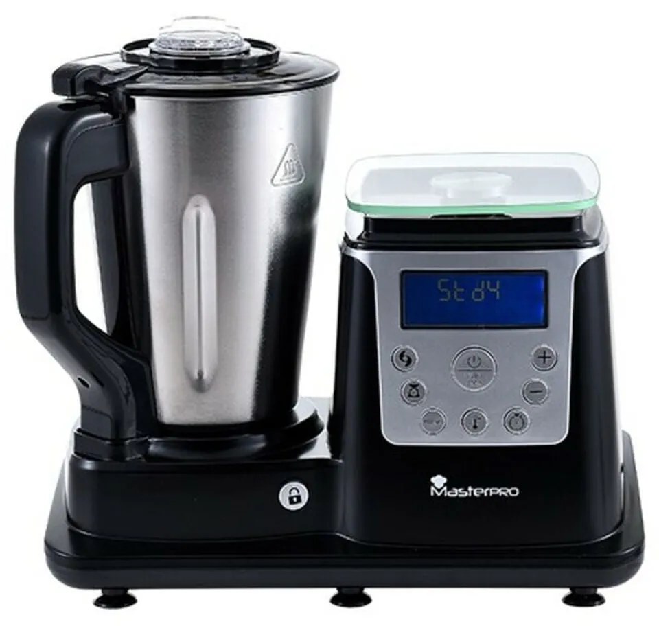 Robot de Cozinha Masterpro Multicooker Prateado 1,5 L