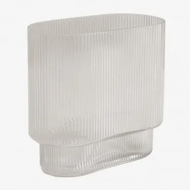 Vaso Em Vidro Yebedin Transparente - Sklum