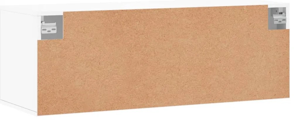 Armário parede 100x36,5x35 cm derivados de madeira branco