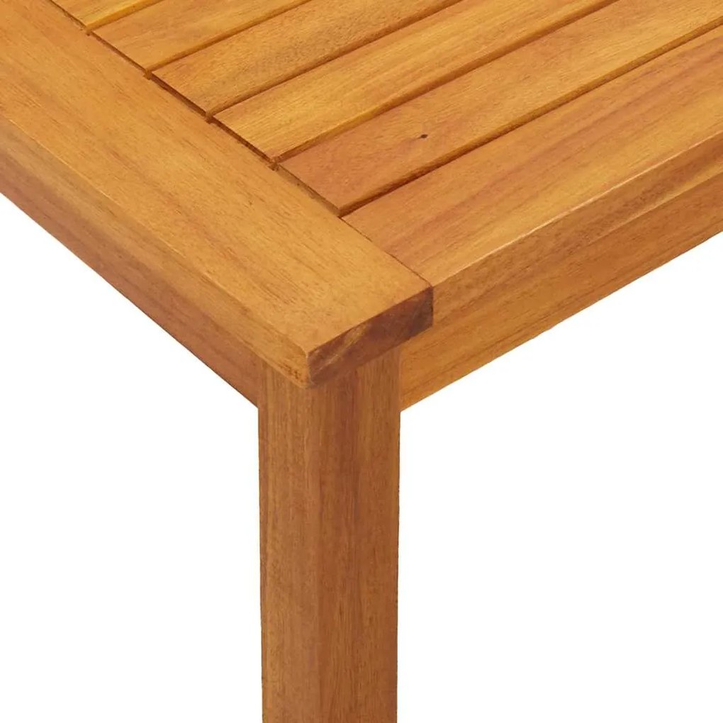 Mesa de Café vidaXL 75x40x38 cm Madeira de Acácia Sólida