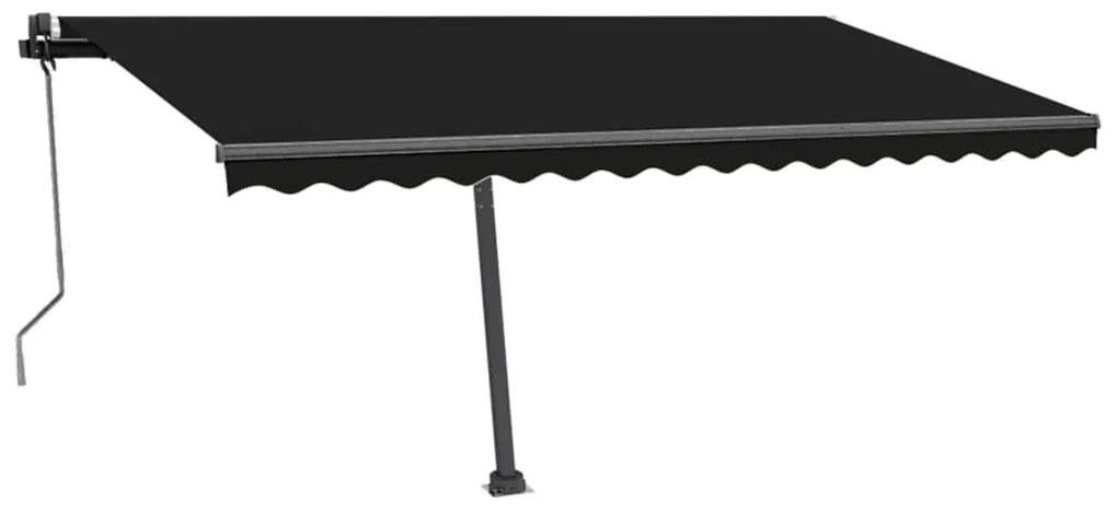 Toldo automático independente 450x350 cm antracite