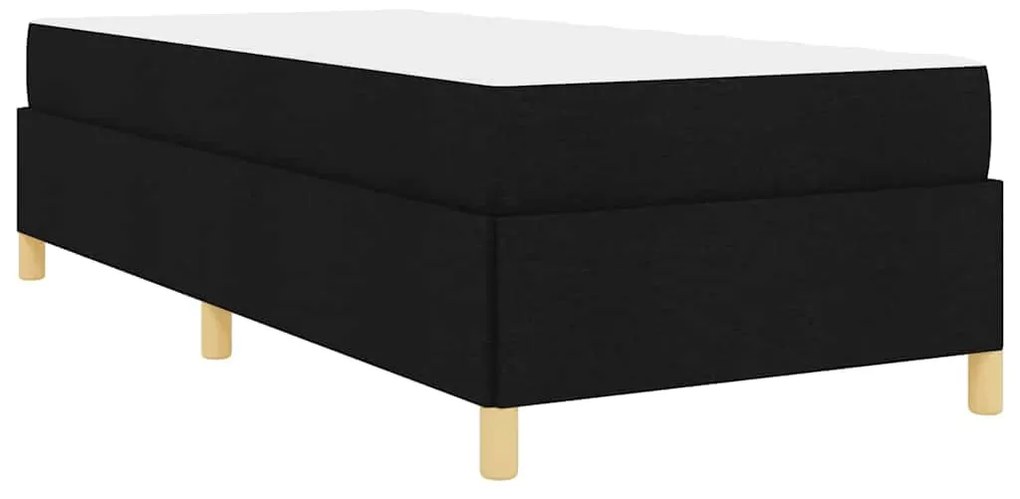 Cama Box Outros Preto e Branco 90 x 190 cm tecido