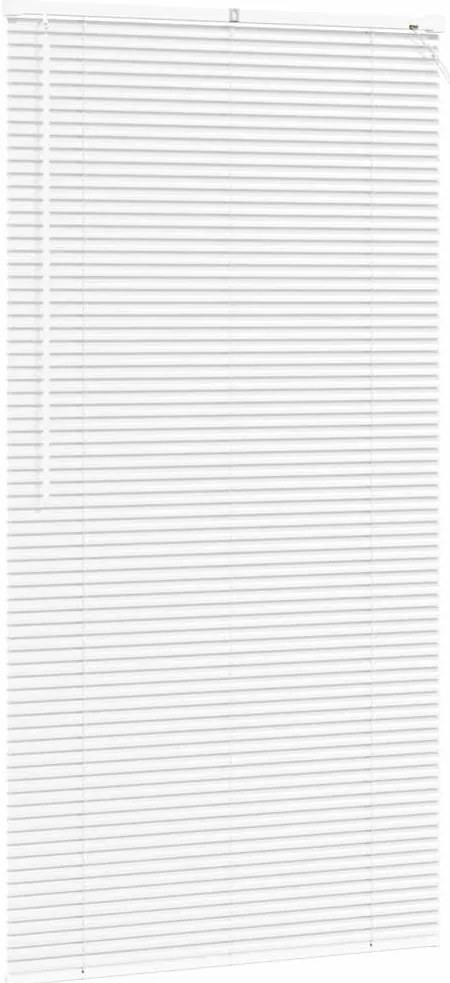 Persiana de Janela com cortinas Outros Manual Branco 80 x 130 cm Alumí