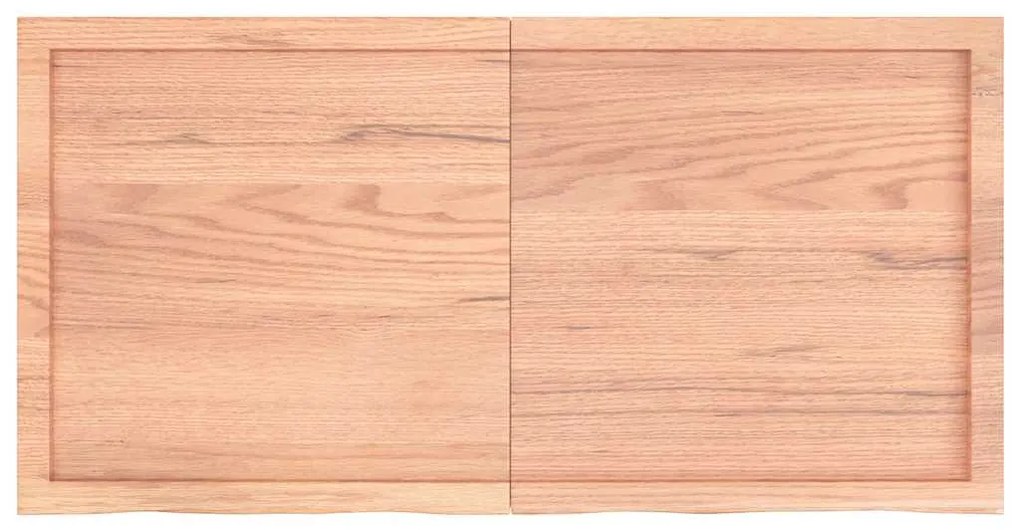 Prateleira de parede 120x60x(2-6) cm carvalho tratado castanho