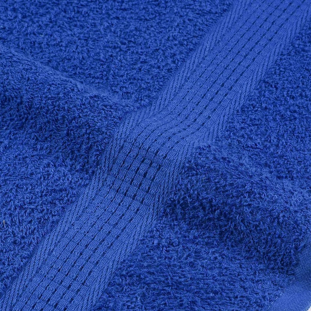 Toalhas 10 pcs 100x200 cm 360 gsm 100% algodão azul