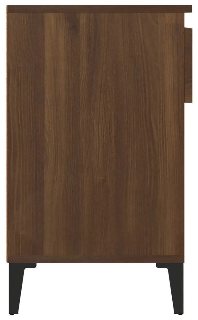 Sapateira 102x36x60 cm derivados de madeira carvalho castanho