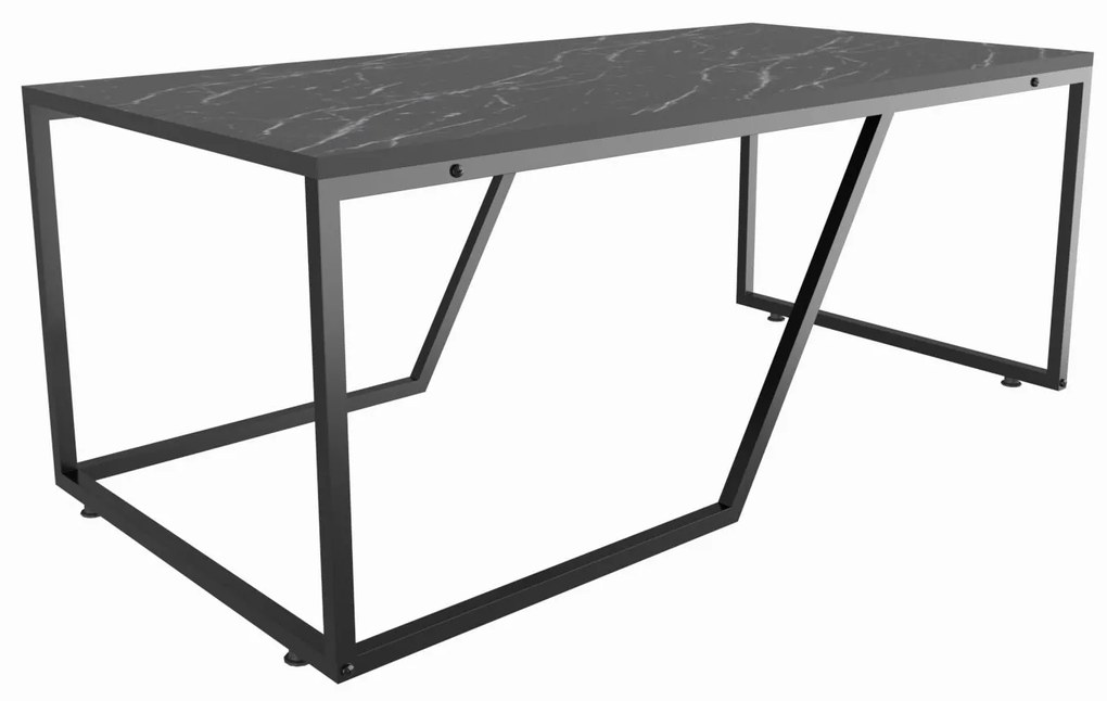 Mesa de Café Wendy - Preto - 120x60x48 cm