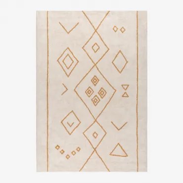 Alfombra Retangular Em Algodão Alka 205 X 310 Cm - Sklum