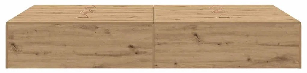 Estrado de cama em Carvalho Artisan 120x190 cm