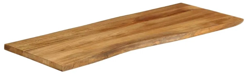 Tampo de mesa c/ borda viva 140x60x2,5 cm mangueira maciça