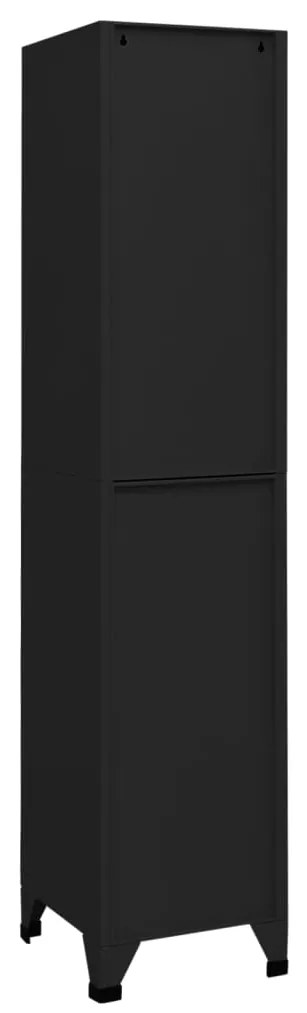 Cacifo 38x40x180 cm aço preto