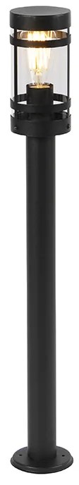Candeeiro de exterior moderno preto 80 cm IP44 - Gleam Moderno