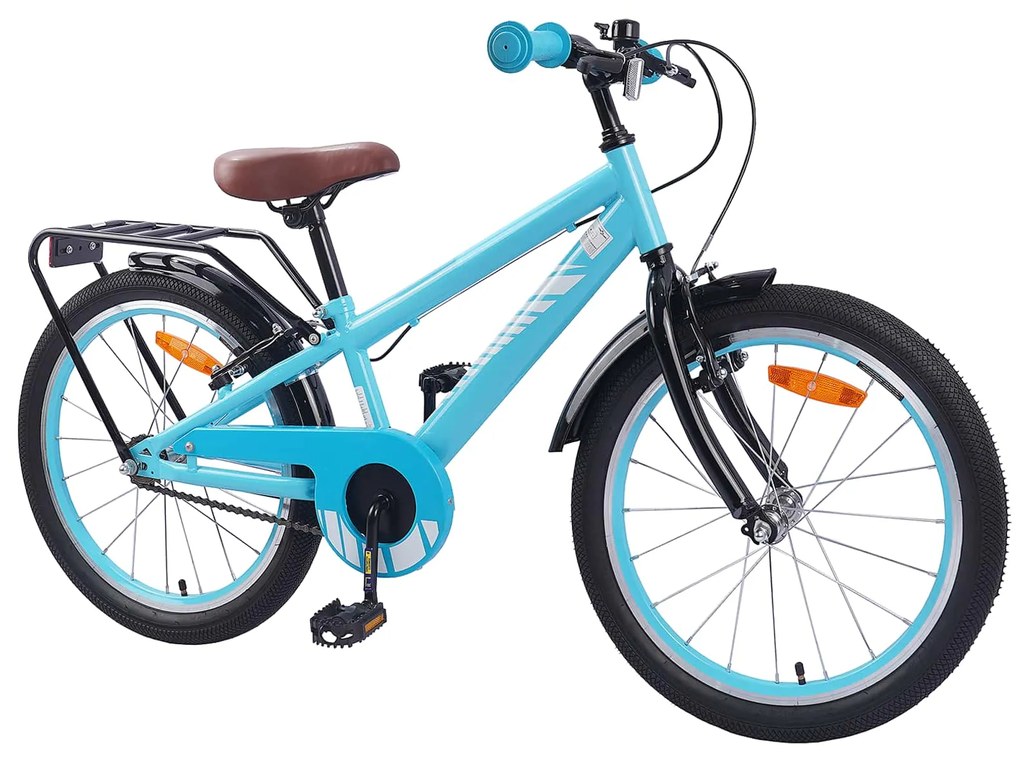 vidaXL Bicicleta Infantil 20 Polegadas para 6-11 Anos Azul Claro