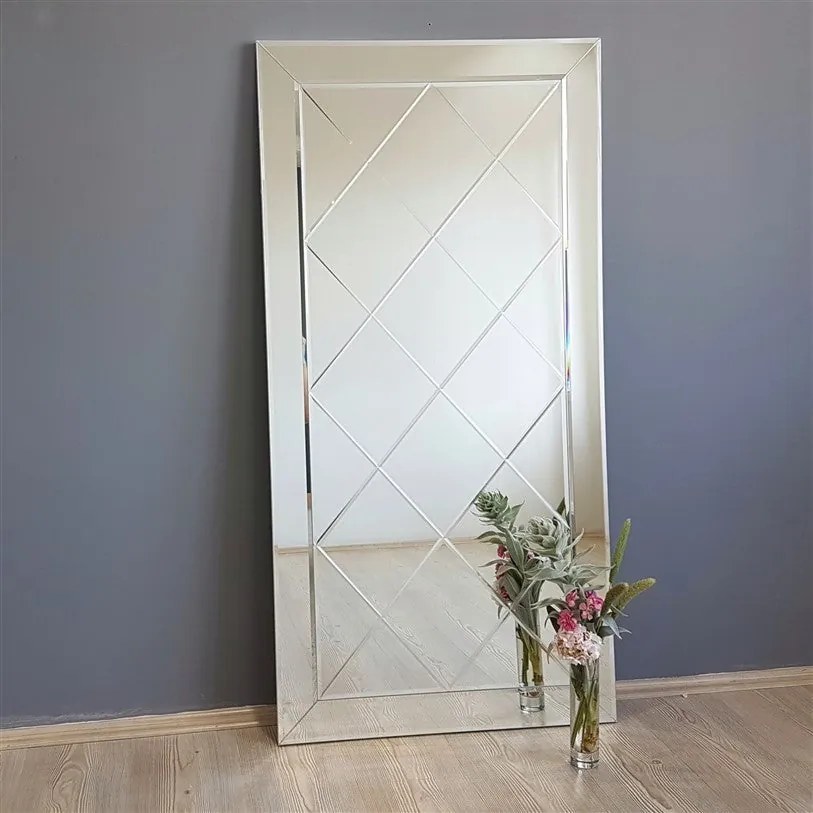 Espelho A306D – Prateado – 65 cm x 130 cm