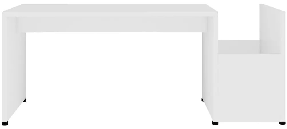 Mesa de centro 90x45x35 cm derivados de madeira branco