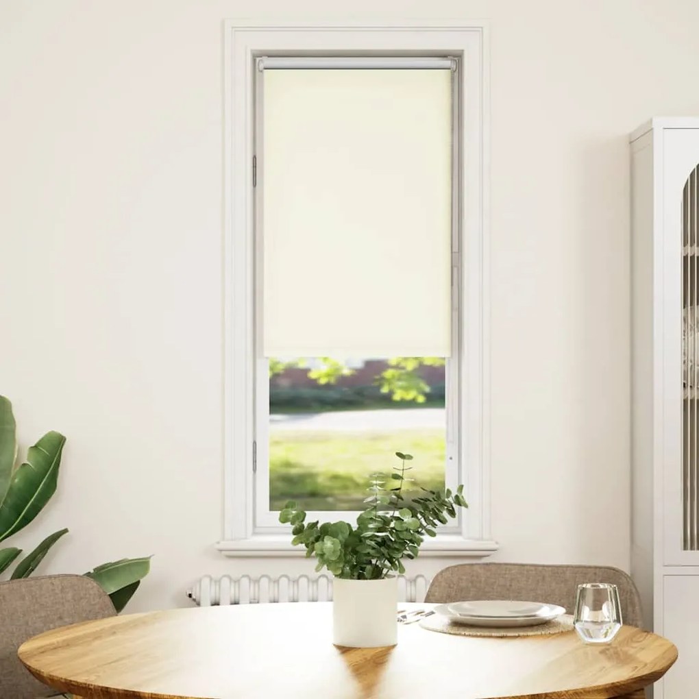 Persiana de enrolar 60x175 cm largura tecido 55,7 cm poliéster