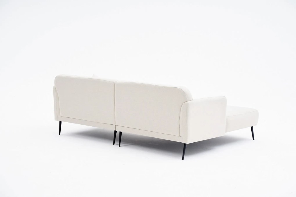 Sofá de Canto Revos – Creme – 250 x 86 x 100 cm