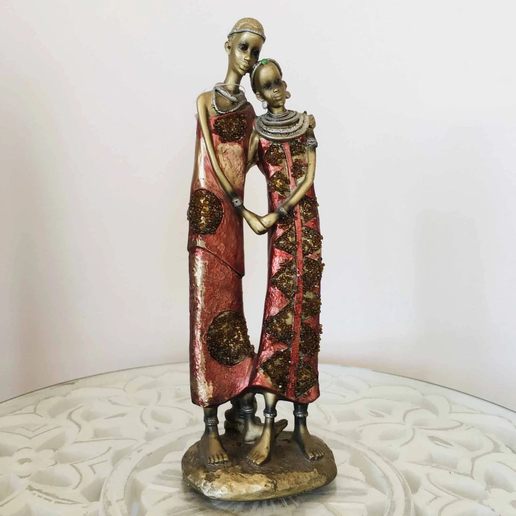Peça Decorativa Étnica | 9.5x6.5x29 CM