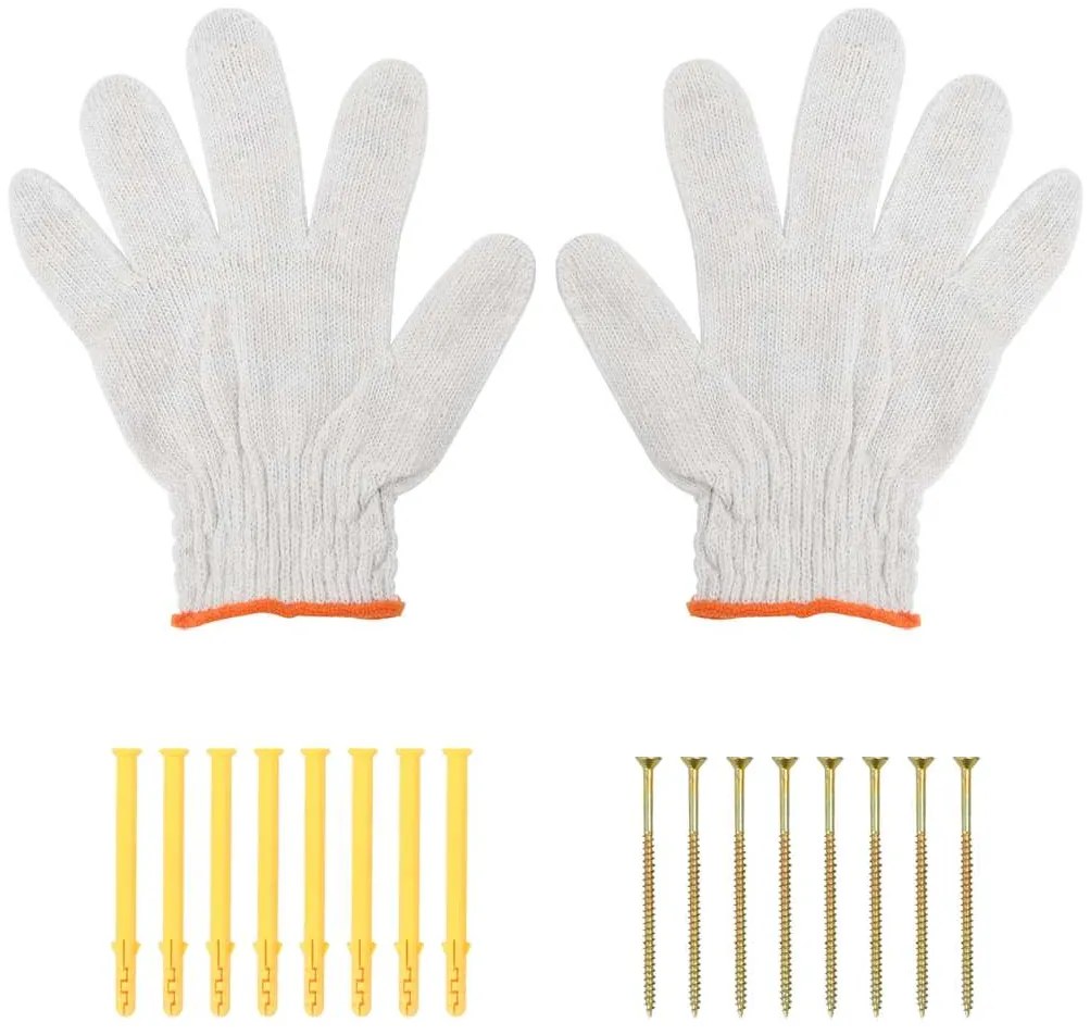 Suportes prateleira 4pcs 20x2,5x14 cm aço inoxidável prateado