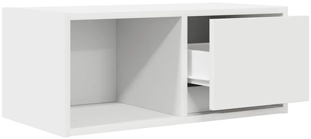 Móveis de TV 2 pcs 60x31x25,5 cm deriv. madeira branco