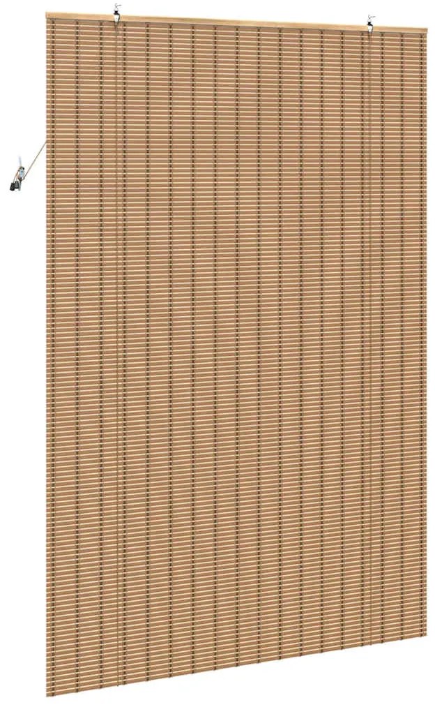 Persianas e Sombras para Janela Marrom Claro 150 x 220 cm Bambu