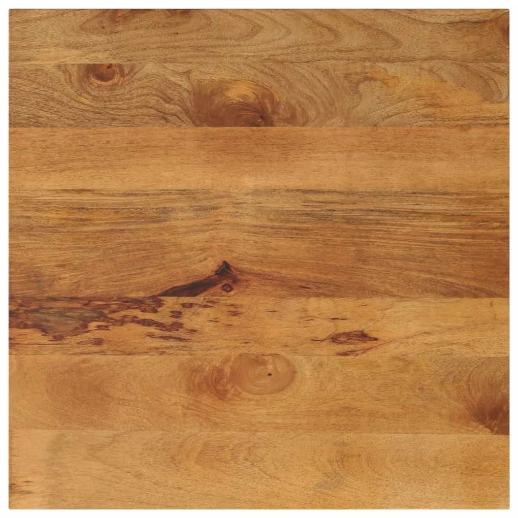 Tampo de mesa quadrado 70x70x2,5 cm mangueira maciça