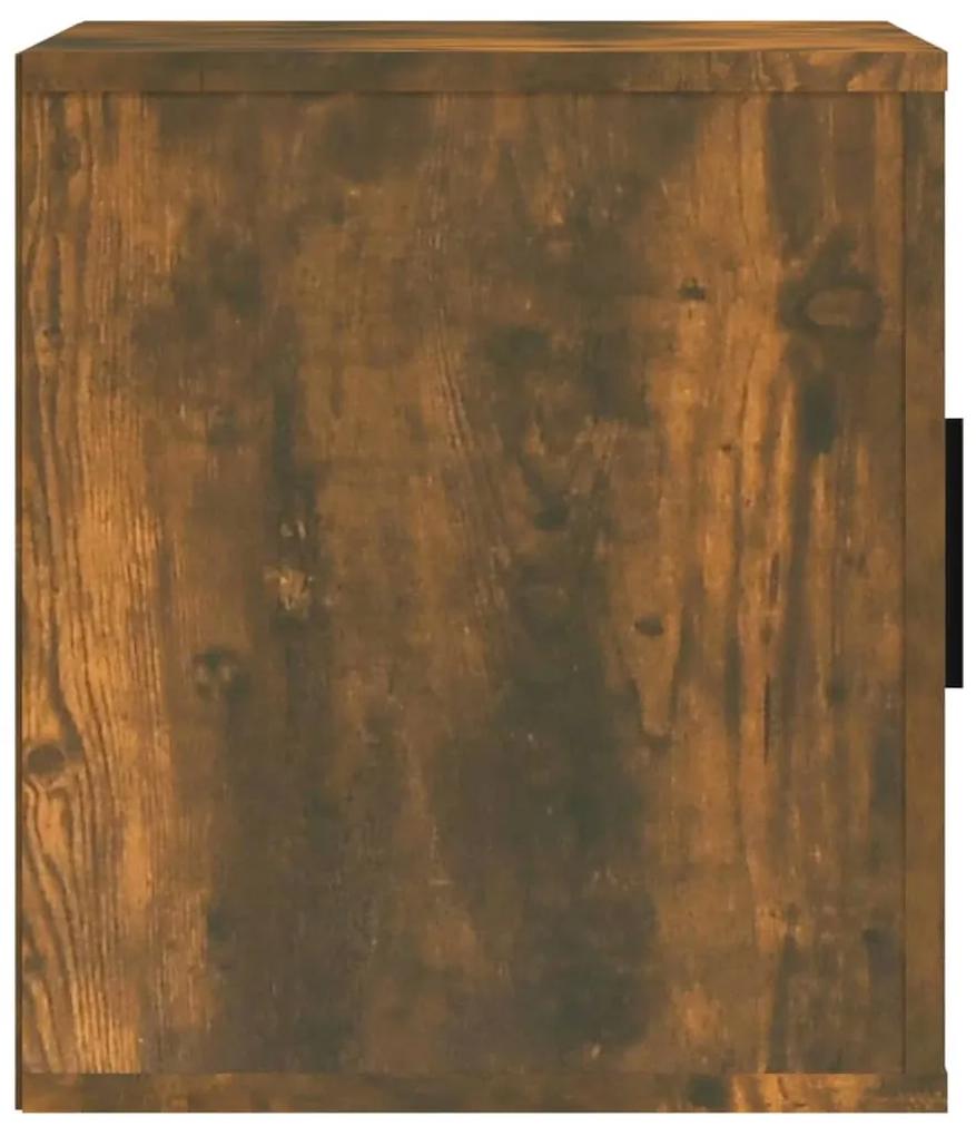 Móvel p/ TV 100x35x40cm madeira processada cor carvalho fumado