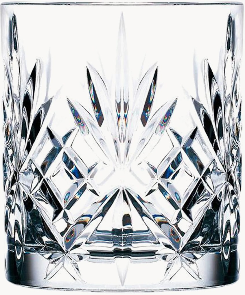 Copos de uísque de cristal Melodia, conjunto de 6