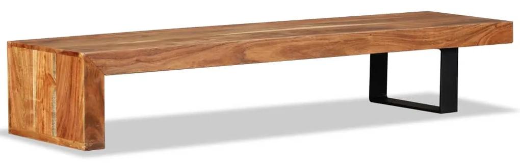 Móvel de TV madeira de acácia maciça