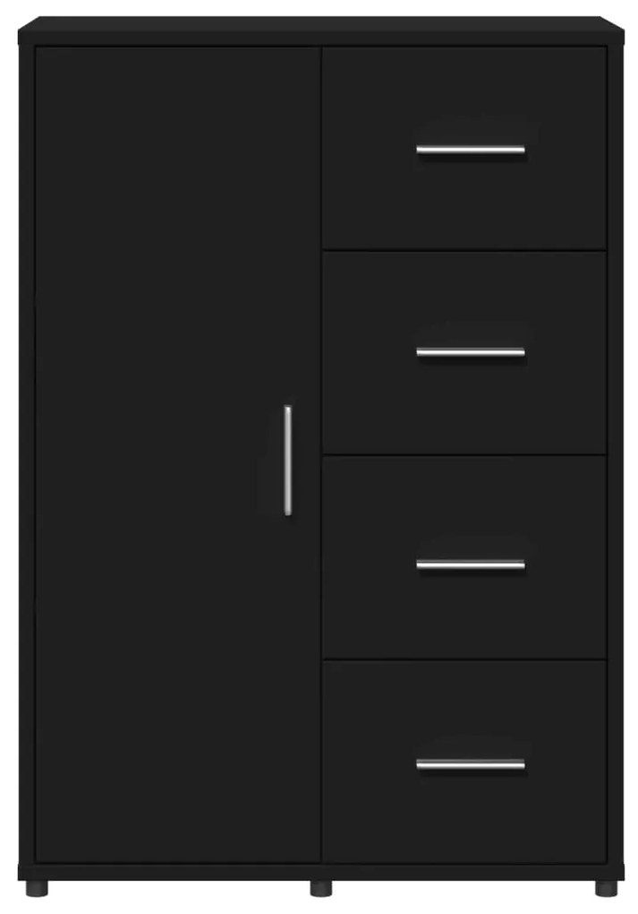 Aparador 60x31x84 cm derivados de madeira preto