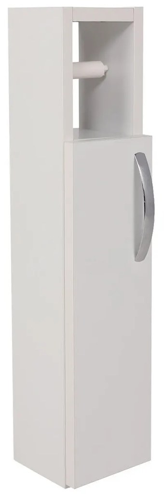 Armário de Casa de Banho Star – Branco – 15 cm x 65 cm x 12 cm