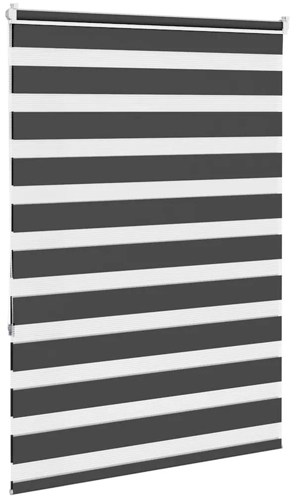 Cortina de zebra 115x150 cm largura do tecido 110,9cm poliéster